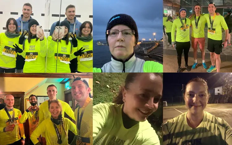 iheed Team Members participate in Run in The Dark in Dublin Image